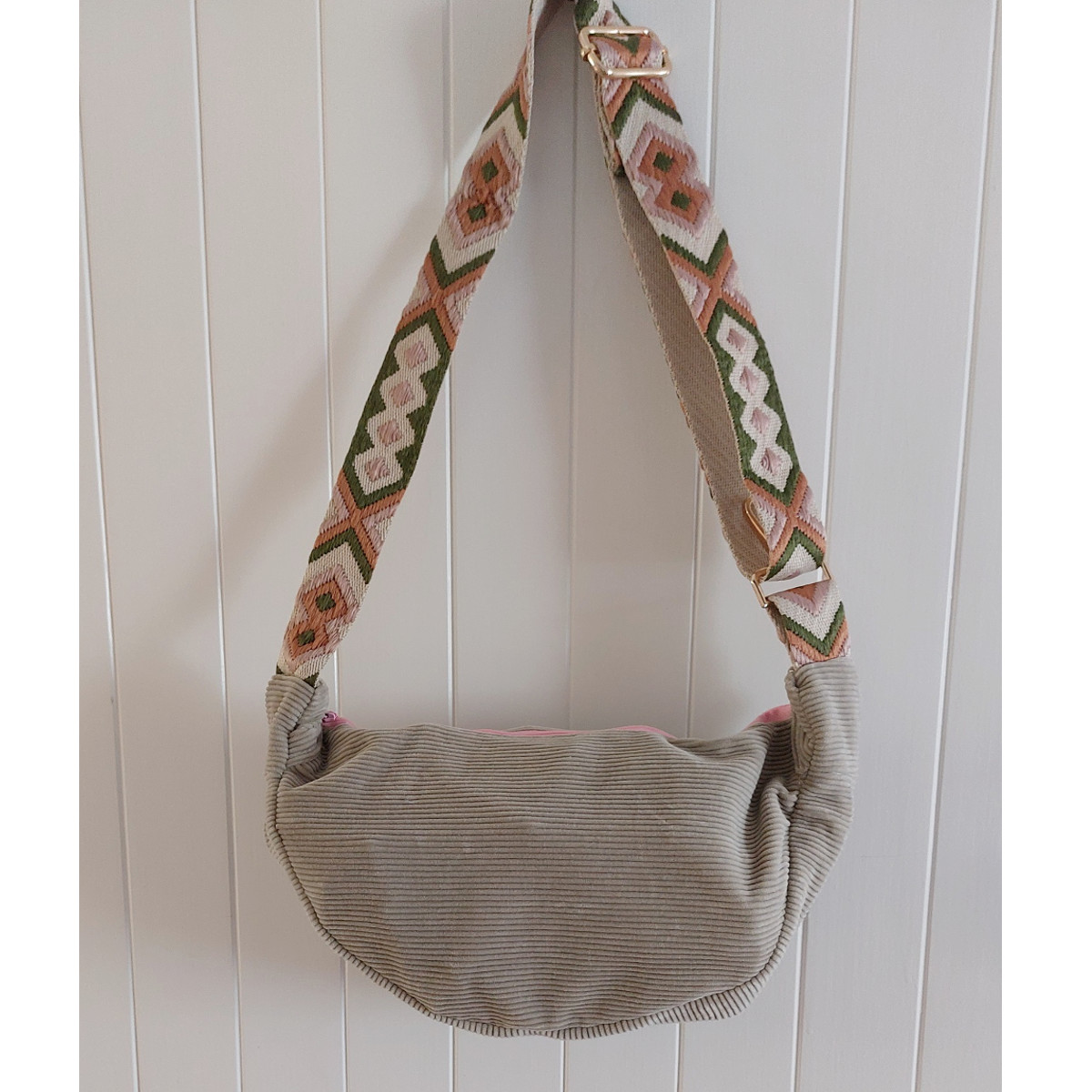 Cross The Body Bag In Corduroy Delaney Designs