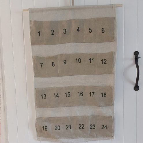 Green advent calendar