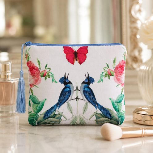 Bluebird make up bag
