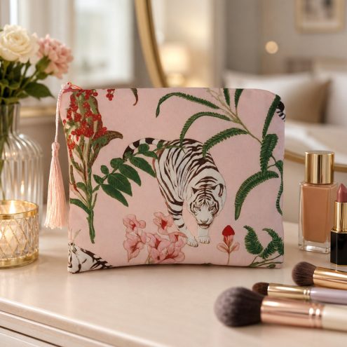 Tiger make up bag