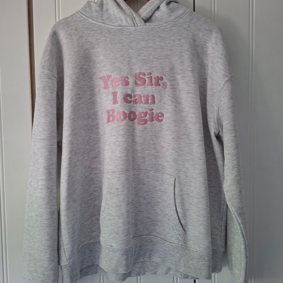 Yes Sir I can Boogie Hoodie - Size 14 - Image 2