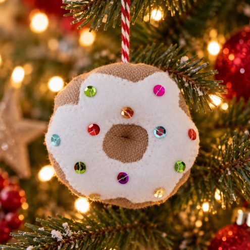Doughnut Tree Decoration