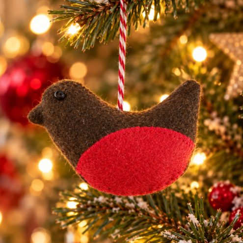 Robin Tree Decoration